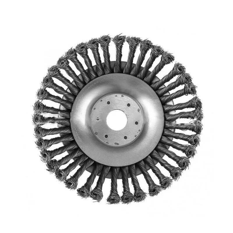 Ландшафтная Роторная Щетка для сорняков, круговая, из стальной проволоки, дисковые инструментальные машины, аксессуары, острые и эффективные