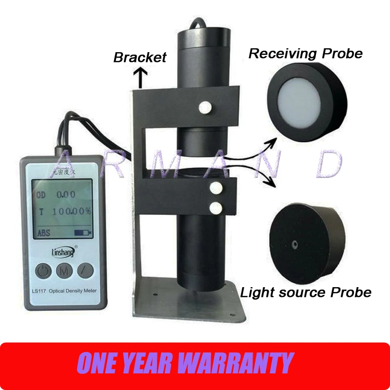 Оптический измеритель плотности денситометры LS117 Портативный коэффициент пропускания света Трансмиссия метр