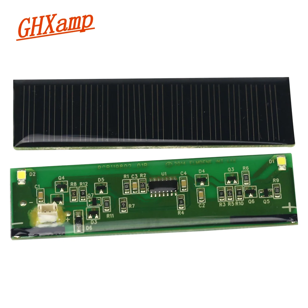 

GHXAMP 2pcs Solar Panel Charger Portable DIY Solar Cell Solar Charging board For Mobile Phone Waterproof DIY With Circuit Board