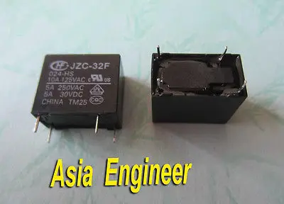 

5 шт. реле мощности SPST 5A 250VAC/30VDC