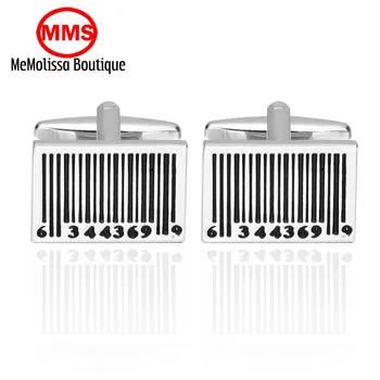 

MeMolissa Top Quality Brand New Fashion Personality Gift The Stock Trading Line Pattern Modelling Exquisite Cufflinks for Men