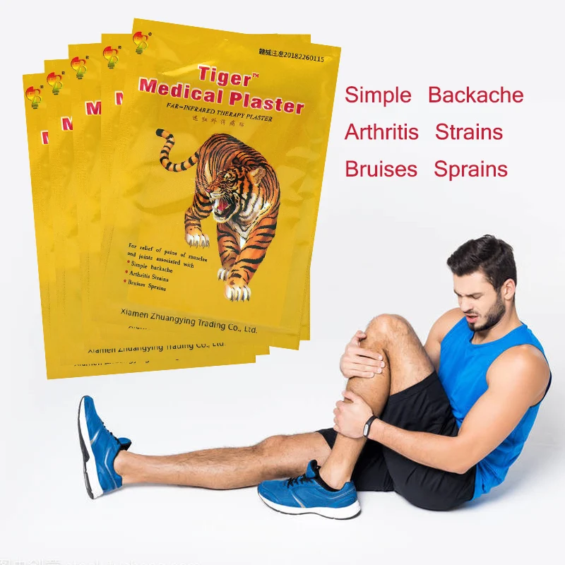 

32pcs Vietnam Yellow Tiger plaster Meridians Plaster Lumbar Pain Relief Back/Neck Muscular Pain relieving Patch Health Care