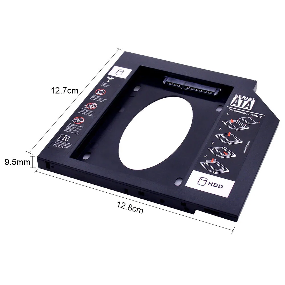CHIPAL Universal SATA 3 0 2 й HDD Caddy 9 5 мм для 'Ə 7 SSD чехол Корпус жесткого диска ноутбука |hdd