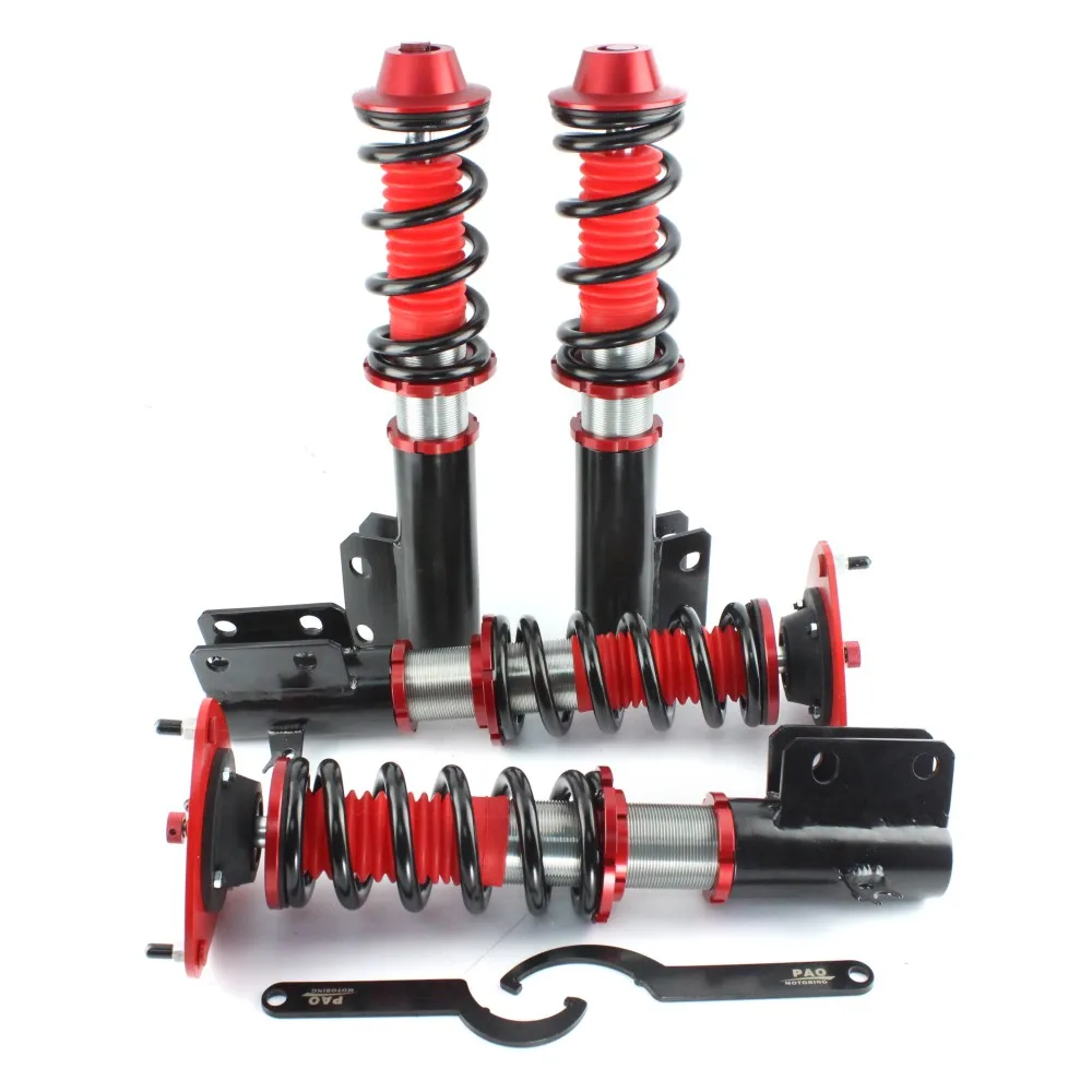 

36 level adjust damper height Coilovers Coil Suspension Spring Strut absorber Airmatic for Subaru Impreza WRX STI GDB 2005-2007