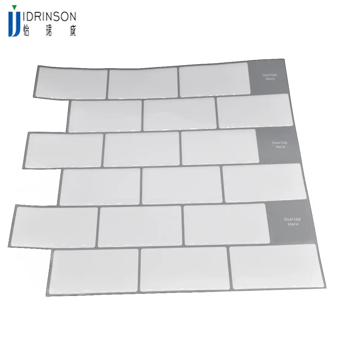 White Large Anti Tiles Self Adhesive Wallpaper Diy Kitchen Tiles Self Adhesive Wallpaper Diy