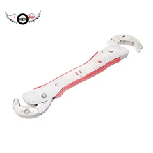 1 шт. Многофункциональный Универсальный автоматический гаечный ключ ручные инструменты с двойной головкой Регулируемый торцевой гаечный ключ для любой формы