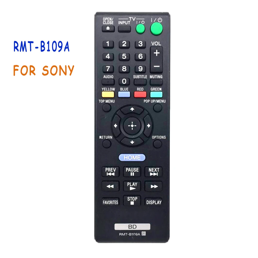 

New Original RMT-B109A Remote Control For Sony RMTB109A Blu-Ray Player BD BDP-S380 BDP-S280 BDP-S480 BDP-S580 uzaktan kumanda