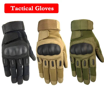 

Airsoft Paintball Combat Military Full Finger Gloves Tactical Hunting Gloves Touch Screen Sport Gloves Hiking Cycling Gloves