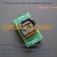 FLASH BGA48 to DIP48  Programming Adapter for LT48/LT848  Programming TFBGA48 Adapter test socket Pitch=0.8mm Size=6mmx8mm