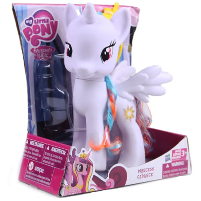 Игрушки My Little Pony Mini Pony, ПВХ, фигурки для девочек, игрушки - Цвет: Princes Celestia