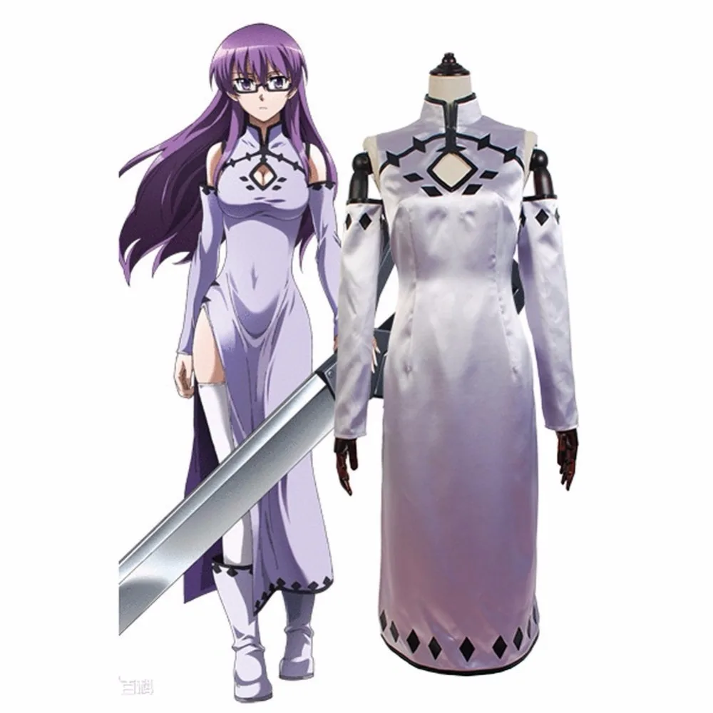 Akame Ga Kill Cosplay Night Raid Sheele Dress Costume Cosplay Costume Cosplay di carnevale di Halloween su misura