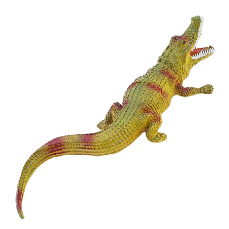 Морские животные моделирование морских животных Крокодил статуэтки Модель Детская когнитивный Игрушки для раннего обучения детей