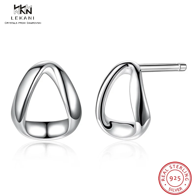 LEKANI 2019 Fashion Geometric Earrings Personalized Bridesmaid Gift simple Stud Daily Jewelry Boucles D oreille Femme | Украшения и