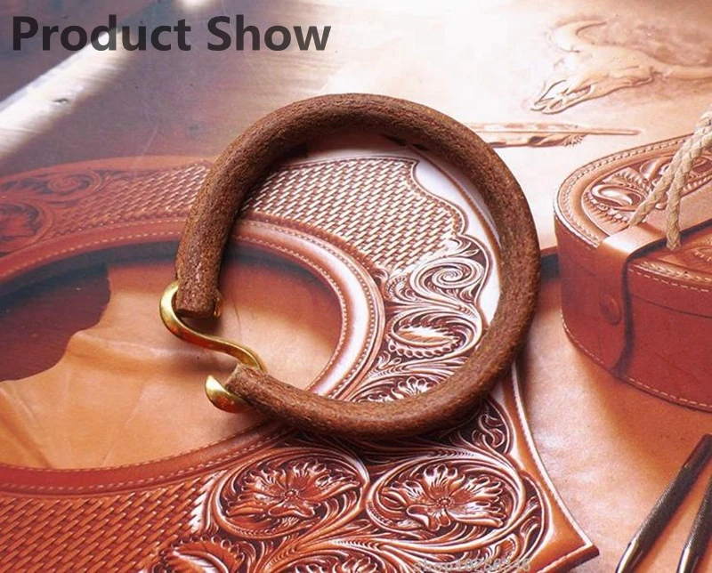 النحاس هوك مشبك تكبل S شكل موصل ل المفاتيح حقيبة حزام سوار Paracord حقيبة جلدية حزام diy trimits اكسسوارات