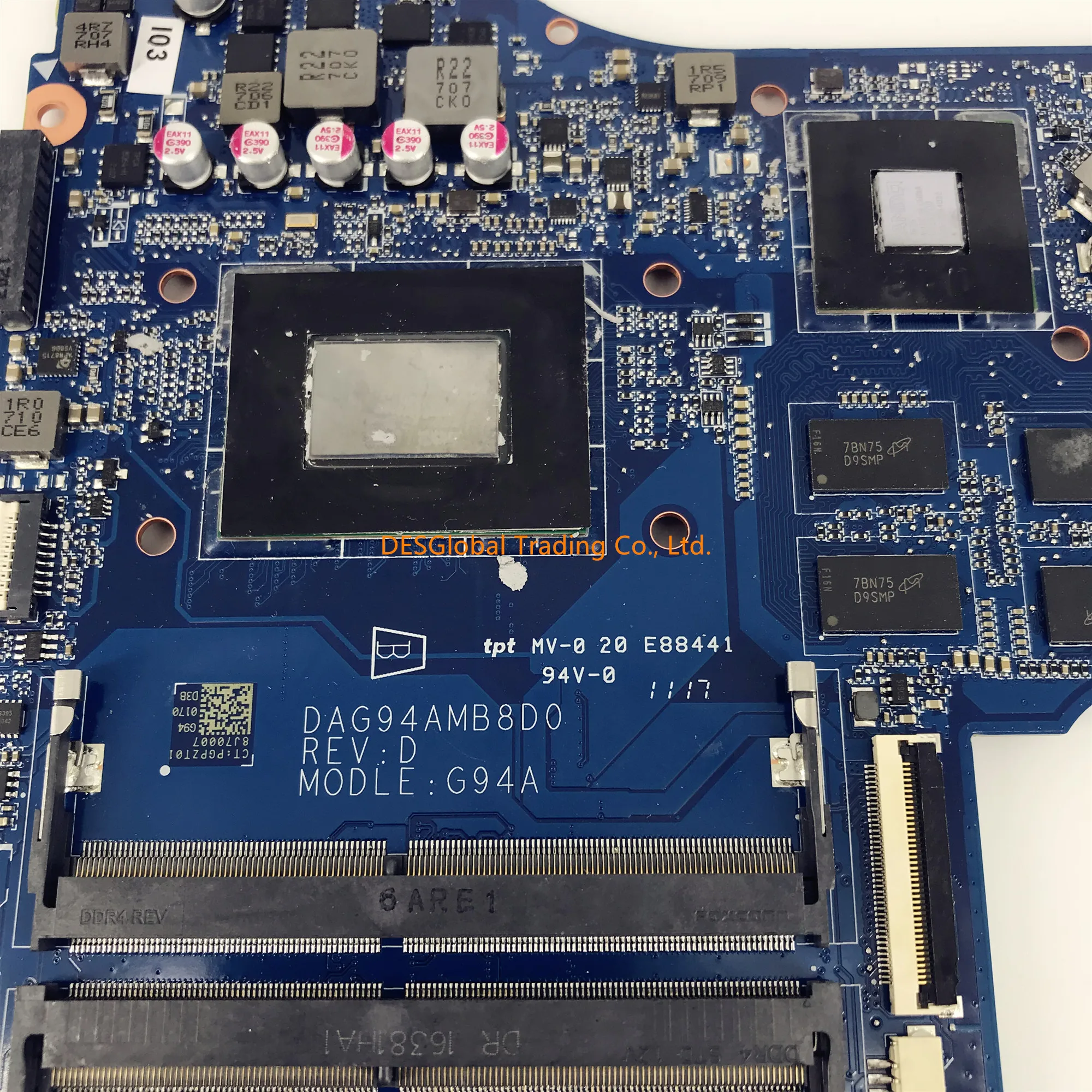 Promo  For HP PAVILION 15-CD 15Z-CD 17-AR Laptop Motherboard DAG94AMB8D0 G94A Mainboard 100% Working Fully