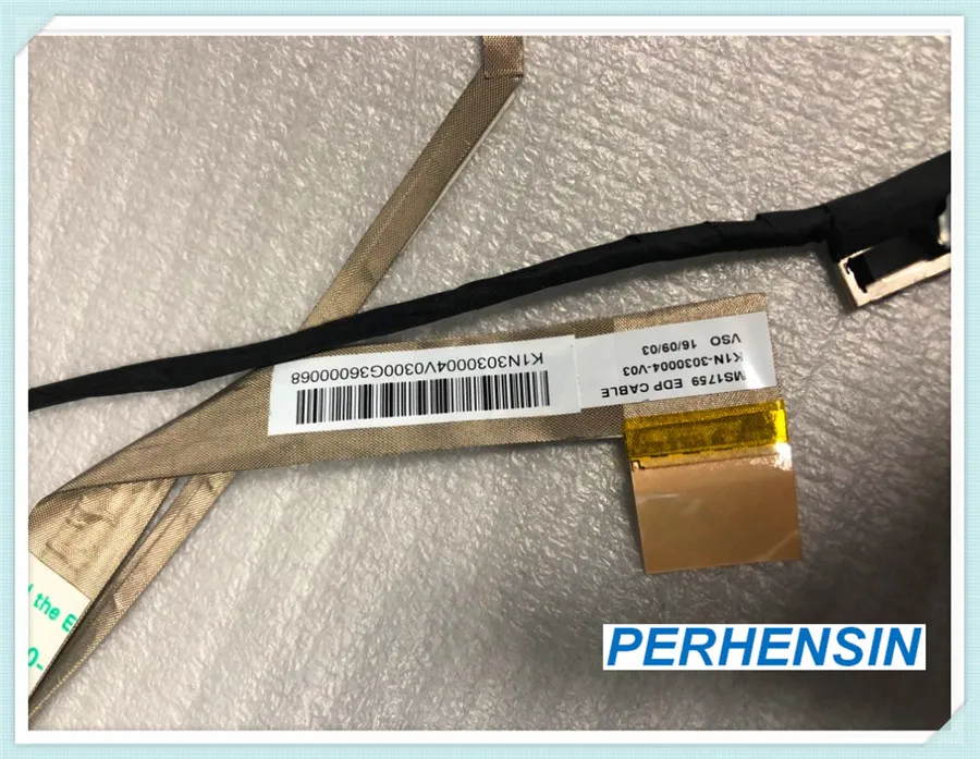 New LVDS LCD LED Flex Video Screen Cable for MSI GE70 ms1757 ms1756 ms1759 GP70 ms-175A CR70 K1N-3030004-V03