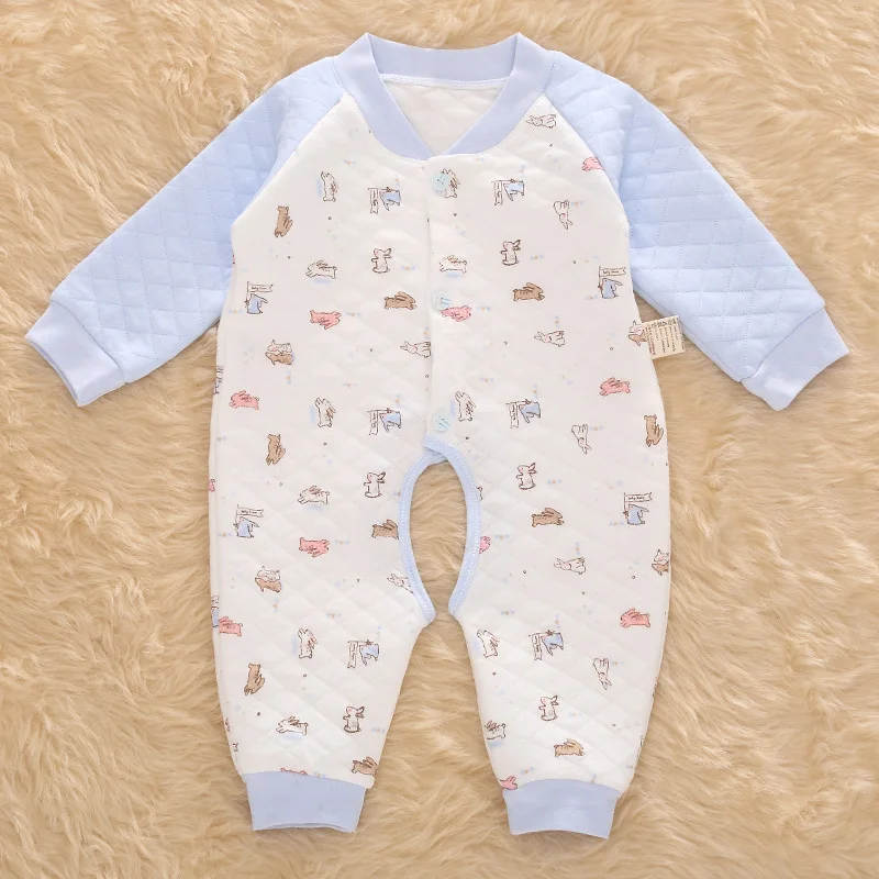 Newborn Box Thickening Rabbit Radish Cotton Baby Clothes Autumn
