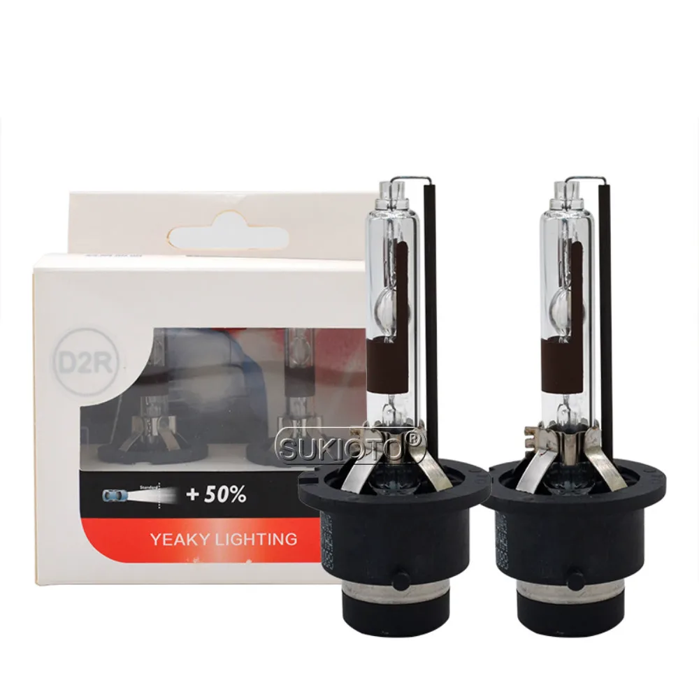 SUKIOTO Store D1S YEAKY D2S H1 H7 D3S D2H hid xenon projector lens lamp yeaky lighting hid H11 4500K 5500K 6500K Car headlight