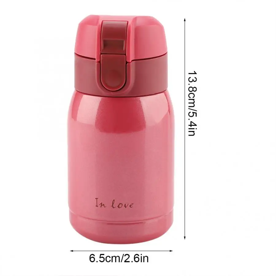 200ML 400ML Stainless Steel Vacuum Cup Mug Bottle Portable Vacuum Tea Coffee Water Bottle School Home Office Travel Mug