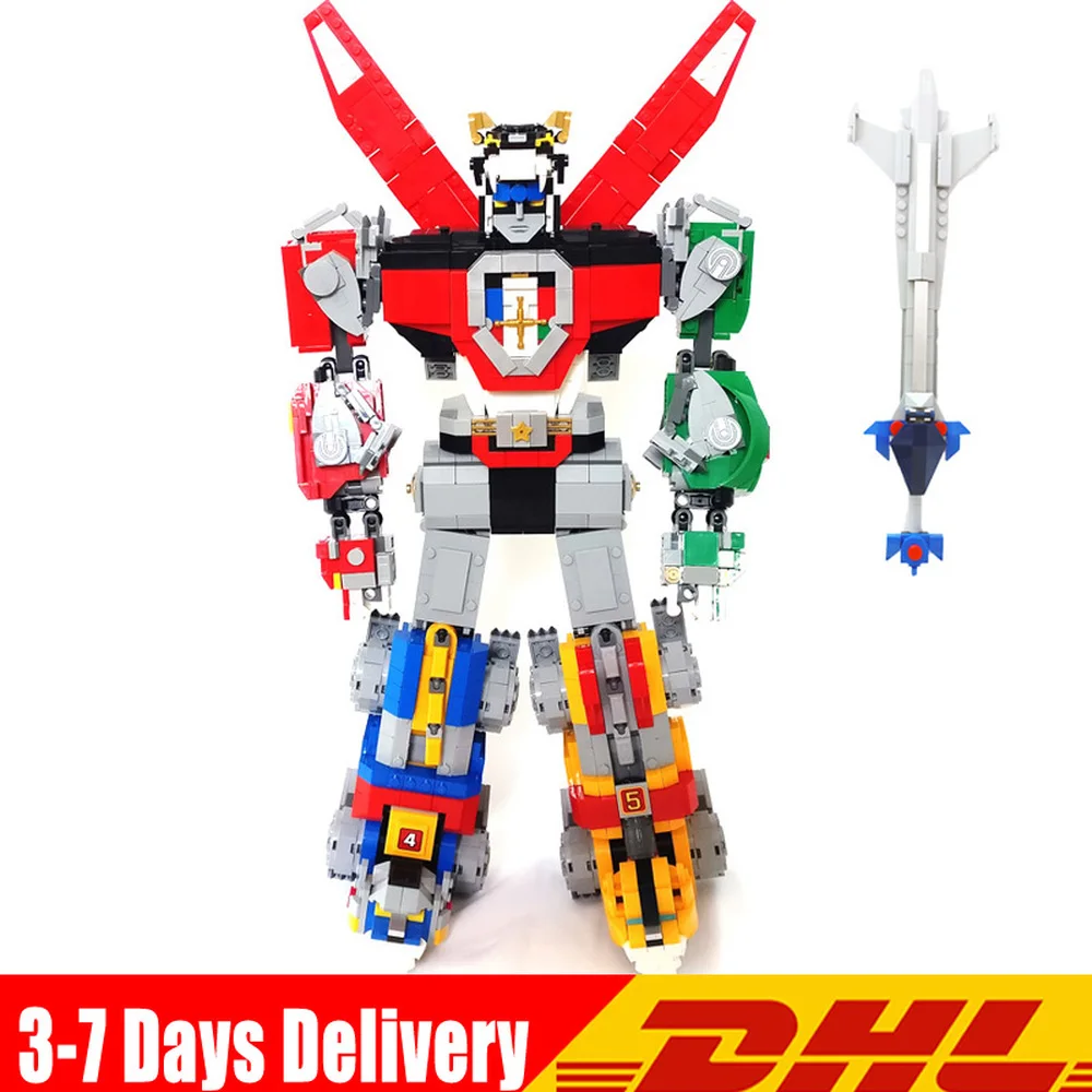 

Compatible LegoINGlys 21311 Voltron Defender of The Universe Model Blocks Bricks Robots Toys for children christmas Gifts
