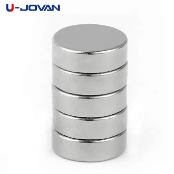 

U-JOVAN 10pcs 12 x 4 mm N35 Mini Neodymium Magnet Rare Earth Permanent Powerful Super Strong Magnets 12*4mm