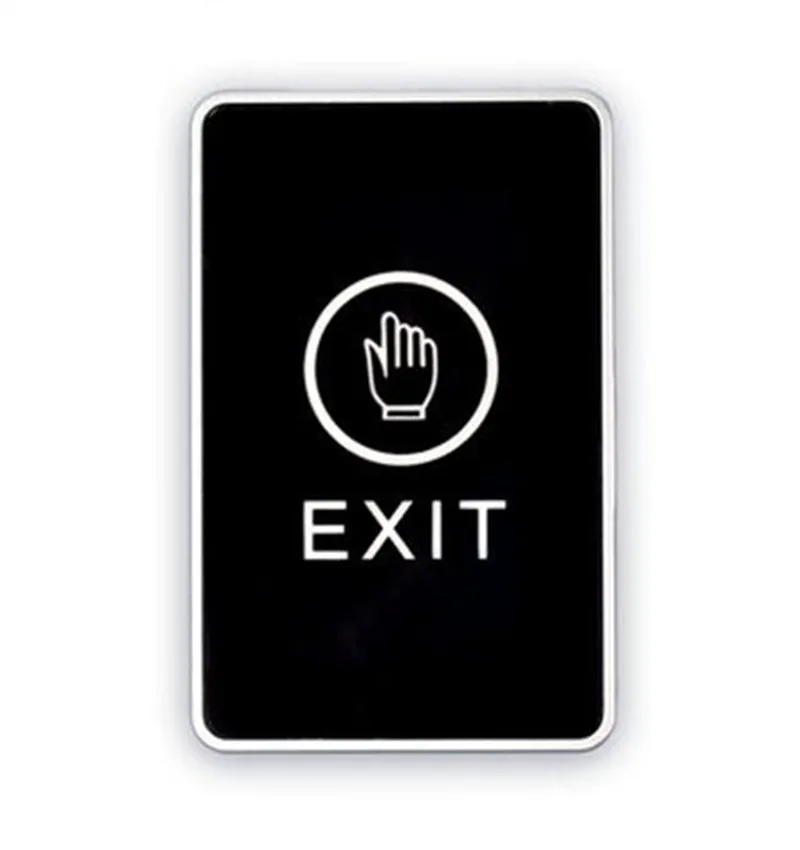 

Touch screen Exit switch for access control system Touch Sensor Door Exit Release Button Switch LED Light