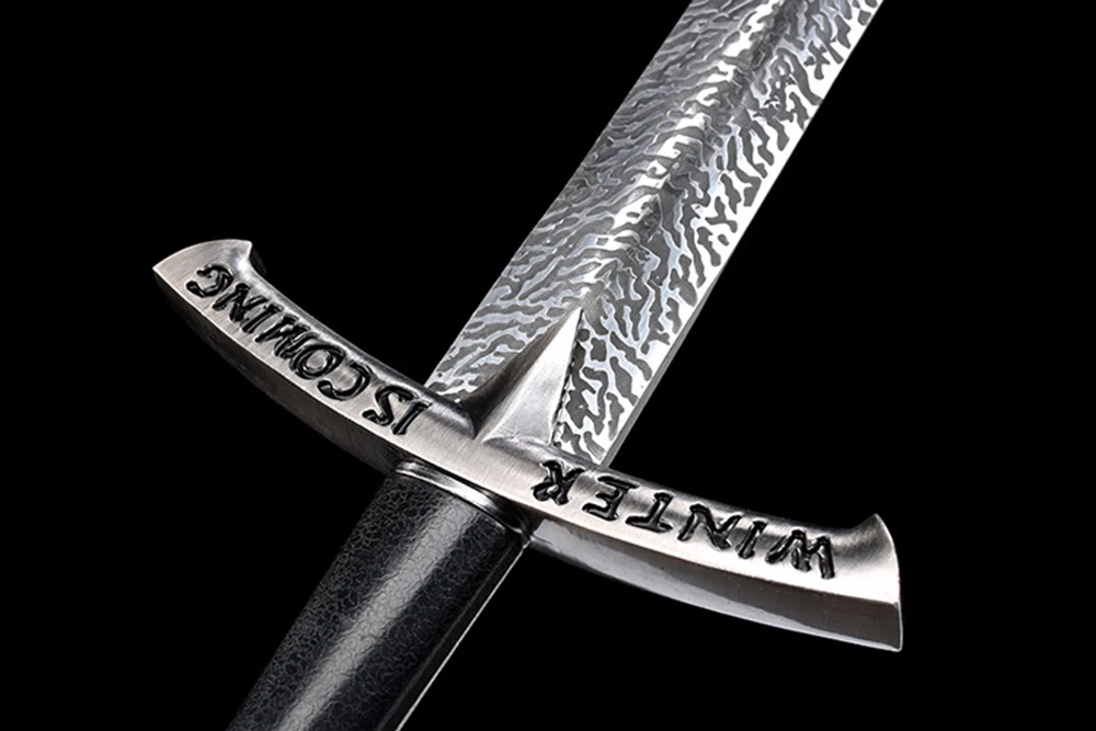 Game of Thrones Ned Eddard Stark Ice Sword Replica Sword Stainless Steel Blade Home Decor