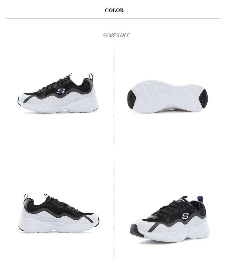 Skechers/Повседневная обувь; Мужские Винтажные кроссовки; Мужская дышащая обувь на платформе; брендовая Роскошная теннисная обувь; Masculino Adulto; 999859-WCC