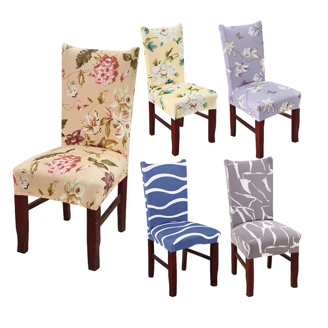 Special Offers Dining Room Kitchen Office Spandex Stretch Chair Cover Floral Geometric Pattern Elastic Chair Seat Case Protector Seat Covers Special Offers Dining Room Kitchen Office Spandex Stretch Chair Cover Floral Geometric Pattern Elastic Chair Seat Case Protector Seat Covers