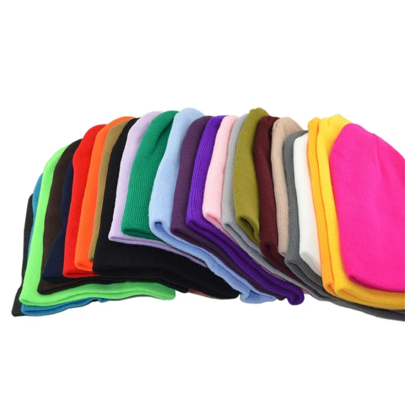 

Autumn Winter Hat for Women Men Unisex Boys Girls Crochet Hat Spring Child Adult Hip Hop Warm Beanies Skullies Cap Knitted Hat