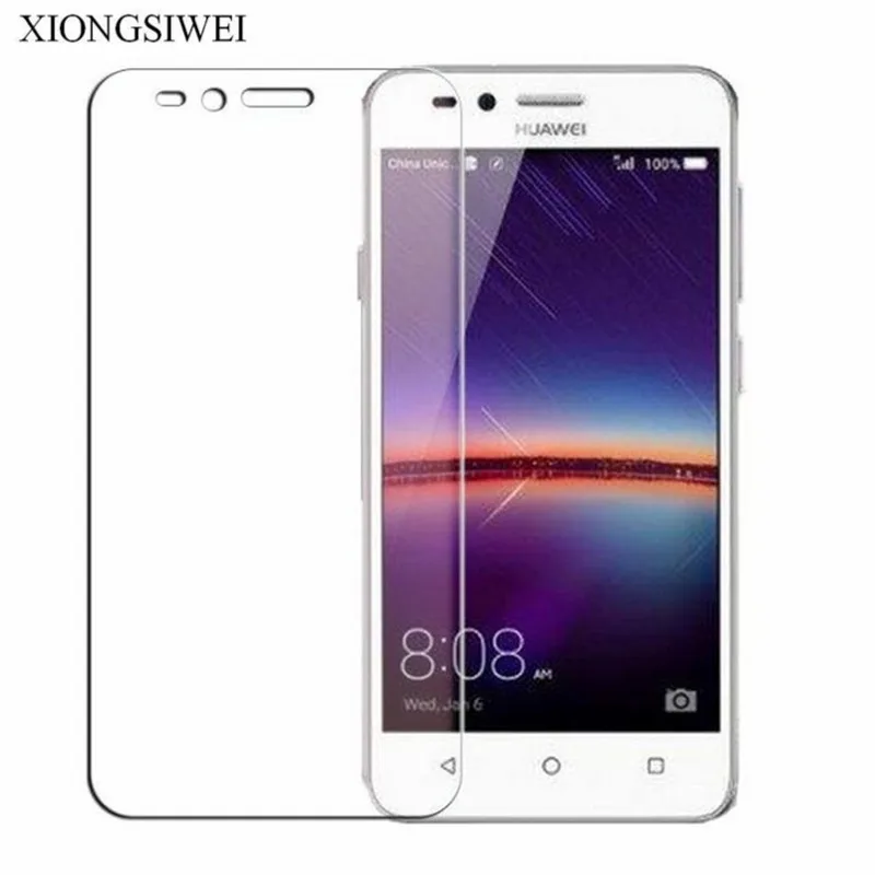 Закаленное стекло для Huawei Y3 II 2 шт. Y3II зеркальная защита экрана защитная пленка