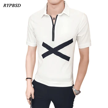 

2018 Korean Men Shirt Fashion Casual Slim Fit Short-sleeved Tuxedo Shirt Men Solid Color Turn-down Collar Male Shirts Harajuku