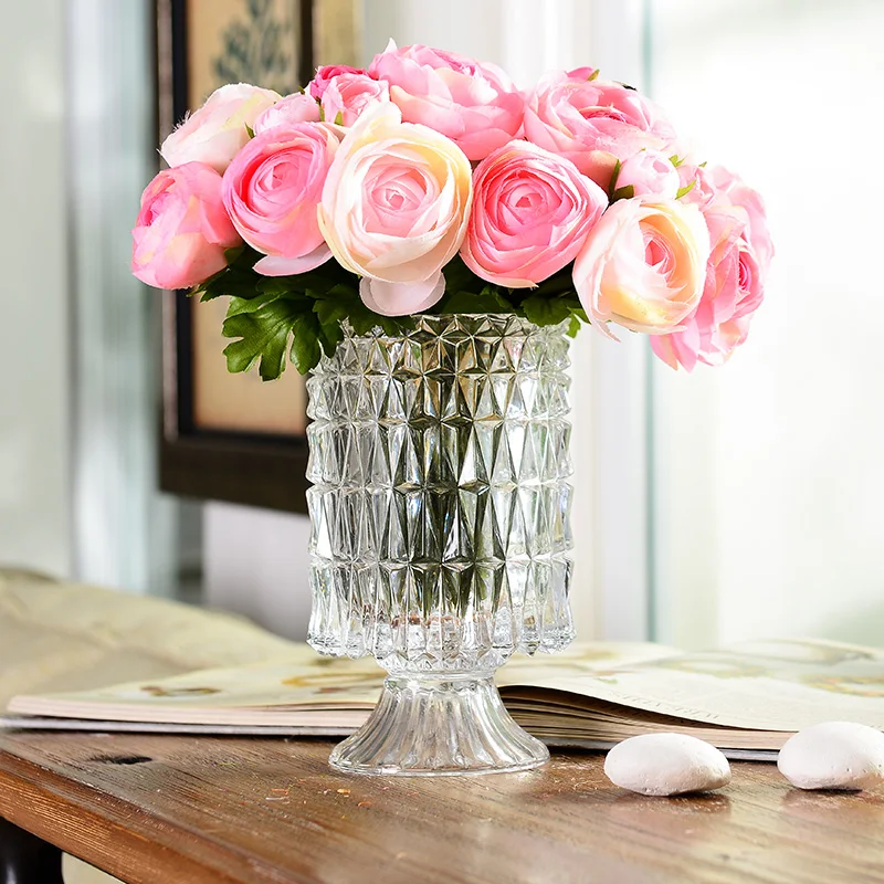 High quality fashion artificial flowers high silk flower artificial