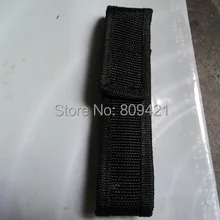 300 шт./лот факел из мягкого нейлона и шифона со вставками в полоску, кобура w/плотный чехол для фонарика тканевое покрытие 16 см для R5 фонарик нейлоновый чехол