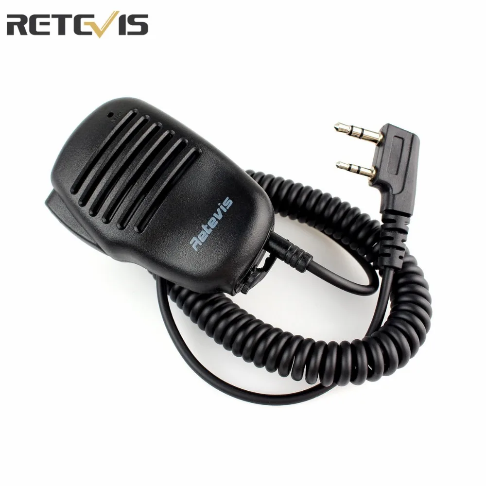 2Pin Earpiece PTT Walkie Talkie Headset Accessories Mic