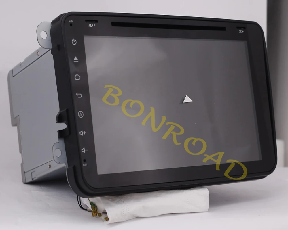 Bonroad Android 6.0 1024*600 Полный сенсорный экран dvd для VW Skoda ПОЛО GOLF 5 6 PASSAT CC JETTA TIGUAN TOURAN Caddy
