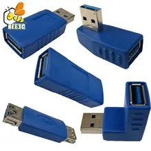 USB 3,0 мужской/женский адаптер USB3.0 A/M к A/F соединитель, разъем, удлинитель конвертер для портативных ПК синий 300 шт
