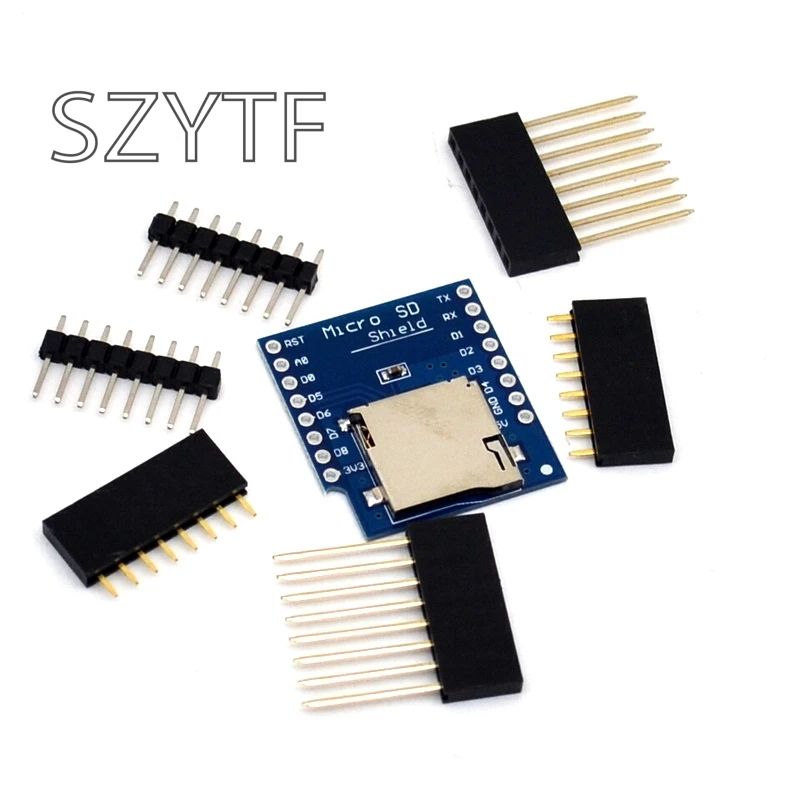 

Micro SD Shield for WeMos D1 mini TF WiFi ESP8266 Compatible SD