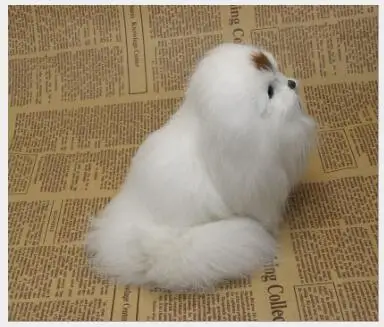  WYZHY simulation Jingba dog birthday gift Christmas gift interior decoration teaching home model or - 32970730383