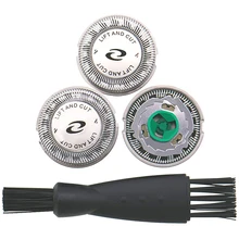 3 шт. Замена бреющая головка для Philips HQ64 HQ54 HQ6070 HQ6073 7310XL PT710 HQ7325 HQ7340 PT715 PT725 PT720 двойной нож