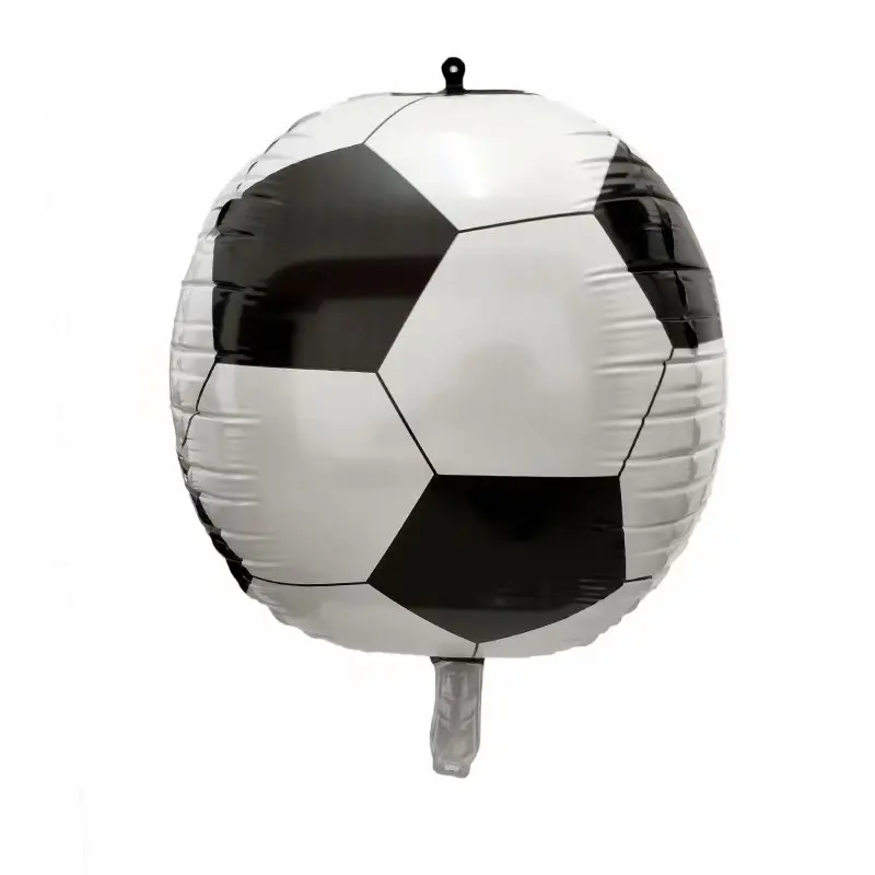9 шт. 18 дюймов воздушные шары из фольги для футбольного футбола белые зеленые латексные шары для дня рождения, свадьбы, украшения, праздничные детские игрушки