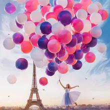 Воздушный шар женщина Искусство Ручная роспись креативный цифровой самодельная картина маслом живопись по номерам 24 Цвета Пигмент кисть