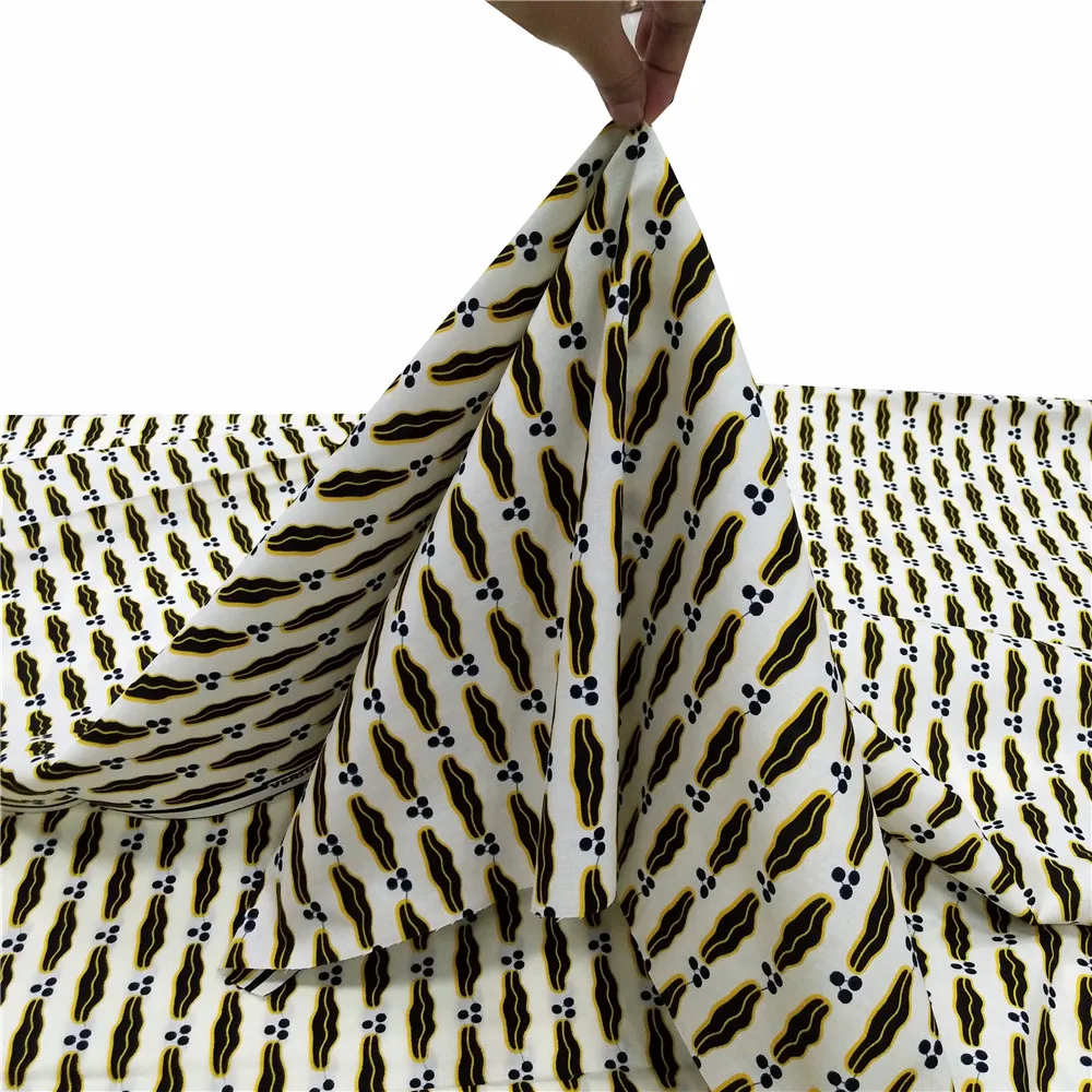 

newest arrival 2019 latest fashion hot sale super wax hollandais fabric wholesale price Guangzhou factory v734