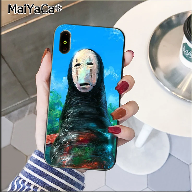 MaiYaCa милый унесенный призраками аниме Ghibli Миядзаки Coque чехол для телефона для Apple iPhone 11 pro max 8 7 6 6S Plus X XS MAX 5 5S SE XR