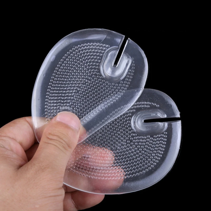 

1 Pair Foot Gel Shoes Inserts Cushion Flip Flop Sandals Toe Separator Massage Insole For Foot Care