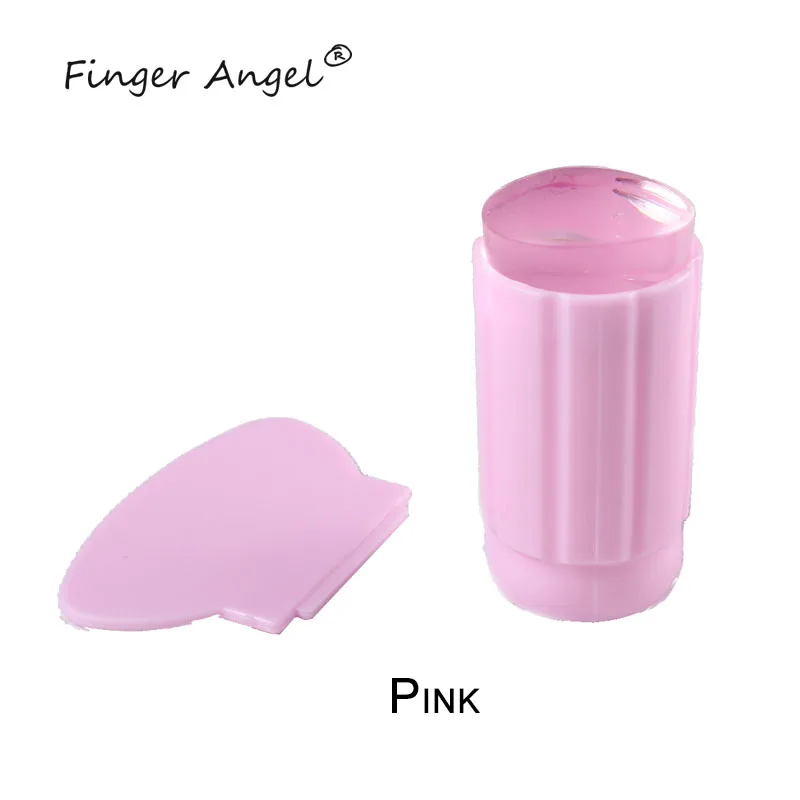 Finger Angel 1 шт. дизайн ногтей силиконовый желе прозрачный штамп СКРЕБОК НАБОР прозрачный лак Печать Передача Маникюр Шаблон инструмент