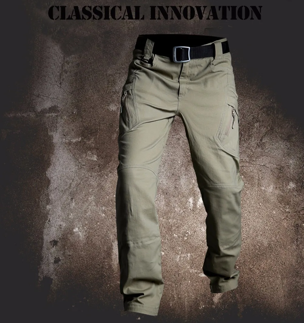 Мужские брюки-карго с несколькими карманами, армейские фанатские тактические штаны, мужские комбинезоны, весенние уличные тренировочные альпинистские военные брюки