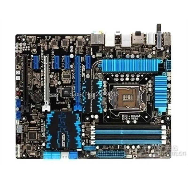 

For Asus P8Z77-V DELUXE Desktop Motherboard LGA 1155 DDR3 32GB USB3.0 for 22/32nm CPU Z77 motherboard