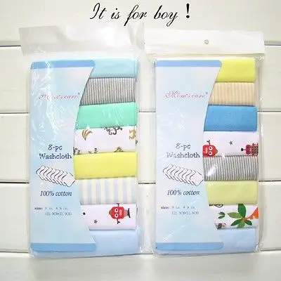 8 шт., полотенце для новорожденных, полотенце для купания, Детский носовой платок, маленькое полотенце для лица