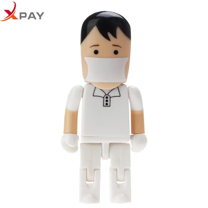 Crazy hot USB Flash Drive 32GB 128GB 16GB PenDrive cartoon Doctor 2.0 Nurse Flash Memory 4GB 64GB 8GB Pen Drive for gift u disk Crazy hot USB Flash Drive 32GB 128GB 16GB PenDrive cartoon Doctor 2.0 Nurse Flash Memory 4GB 64GB 8GB Pen Drive for gift u disk